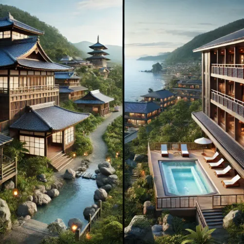 熱海の大江戸温泉はどっちが満足？水葉亭とPremiumの口コミも含め全てを比較