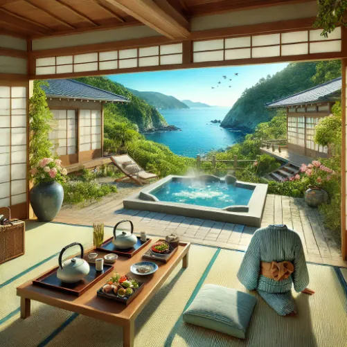 熱海の日帰り温泉を個室ランチ付きで楽しむ絶景と美食の旅