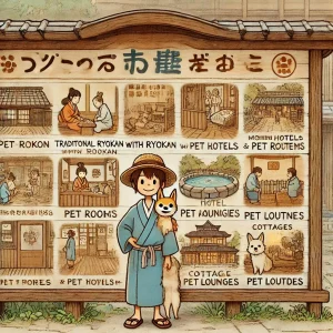 ペットと泊まれる宿の種類