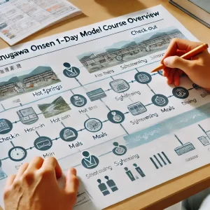 一泊二日モデルコース全体像