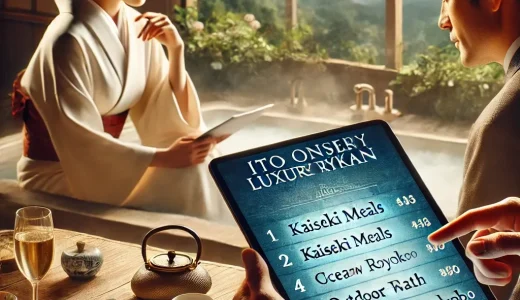 伊東温泉の高級旅館ランキング比較！料理と露天風呂で選ぶ宿