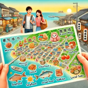 伊東温泉街 食べ歩きマップのスポット