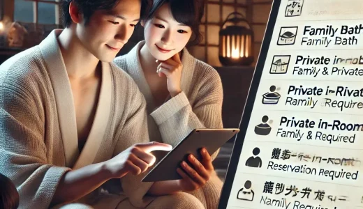 定山渓の日帰り温泉、家族風呂や部屋風呂の選び方と失敗しないポイント