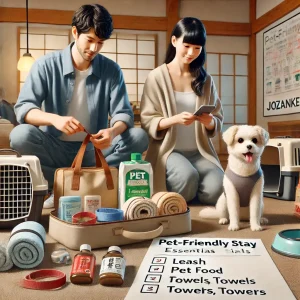 定山渓温泉 ペット可 の条件と持ち物