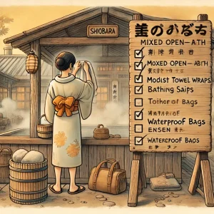 混浴に必要な持ち物と服装