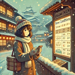 積雪量の現在をチェック