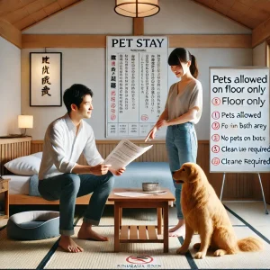 鬼怒川温泉 犬と泊まれる宿の同室ルール