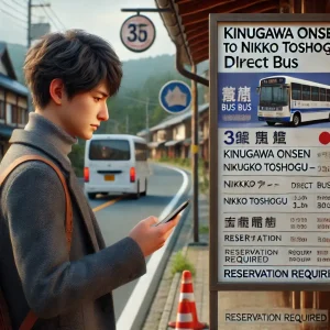 鬼怒川温泉から日光東照宮まで 直通バスは予約が必要？
