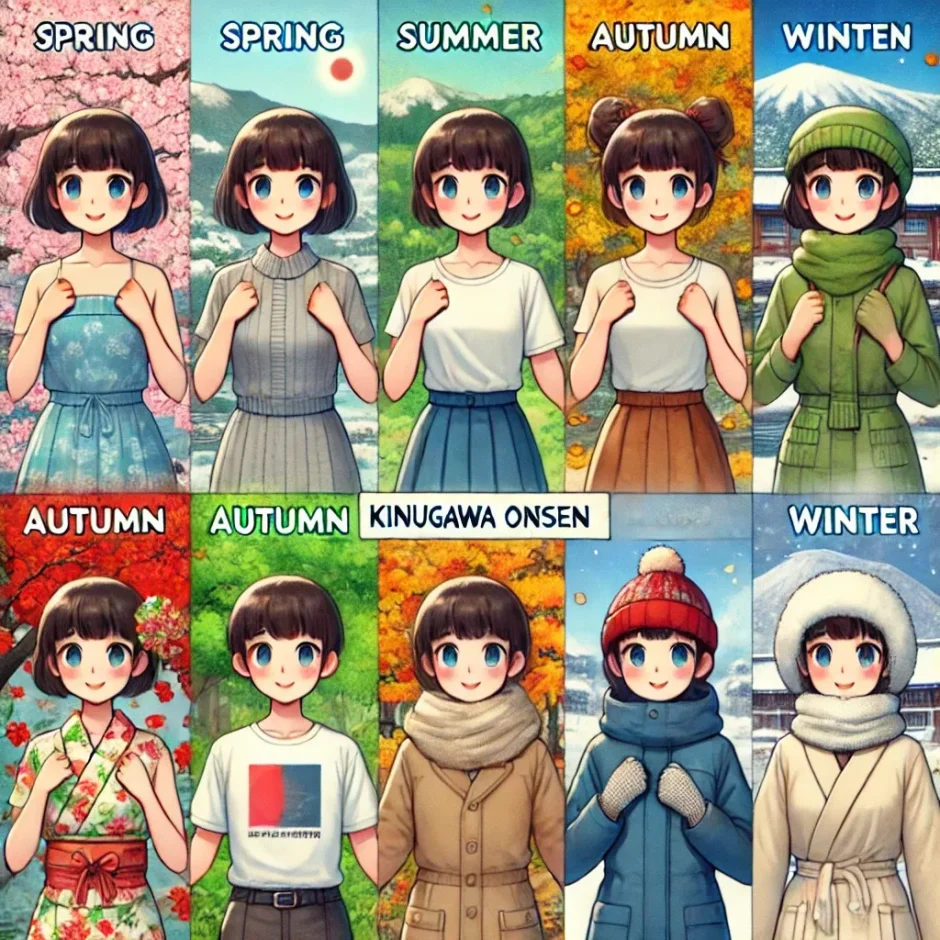 鬼怒川温泉の天気で服装の正解がわかる季節別完全ガイド