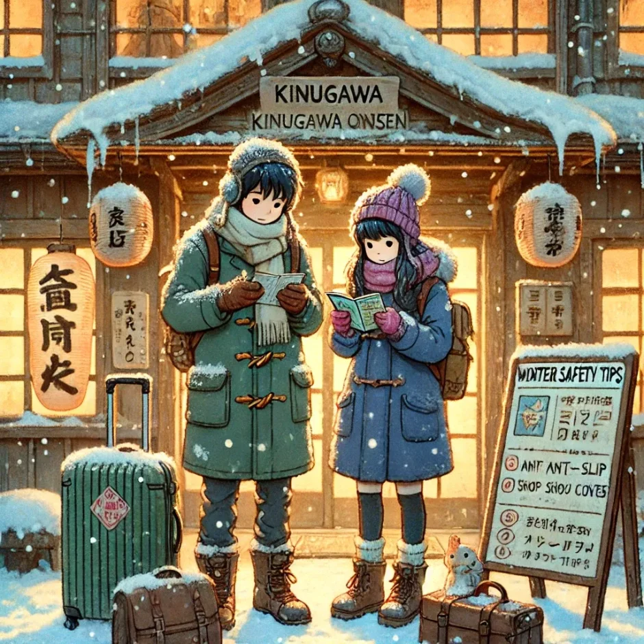 鬼怒川温泉の積雪と冬の観光を満喫するための準備と注意点