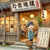 鬼怒川温泉駅のランチのおすすめ！観光客向けで失敗しない店選び