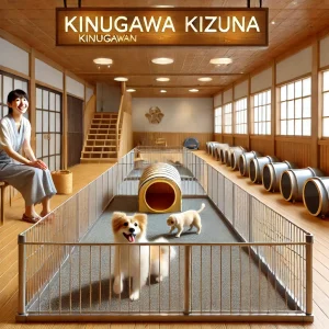 鬼怒川絆の屋内ドッグラン