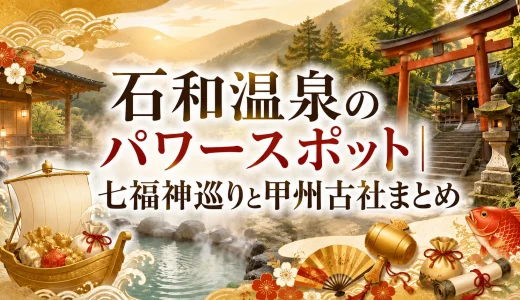 石和温泉のパワースポット｜七福神巡りと甲州古社まとめ