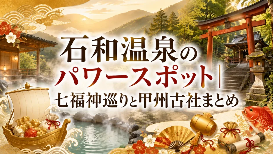 石和温泉のパワースポット｜七福神巡りと甲州古社まとめ